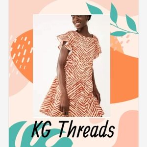 Nine West Babydoll Tiger Print Dress